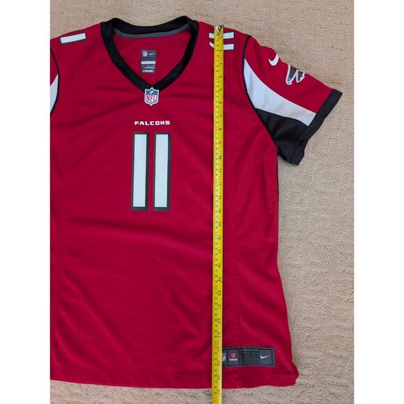 Nike Julio Jones Atlanta Falcons Jersey Women XL XLarge Red NFL On Field - Picture 7 of 10